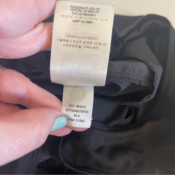 Patagonia Strider Pro running hiking athletic shorts black medium - Picture 11 of 11